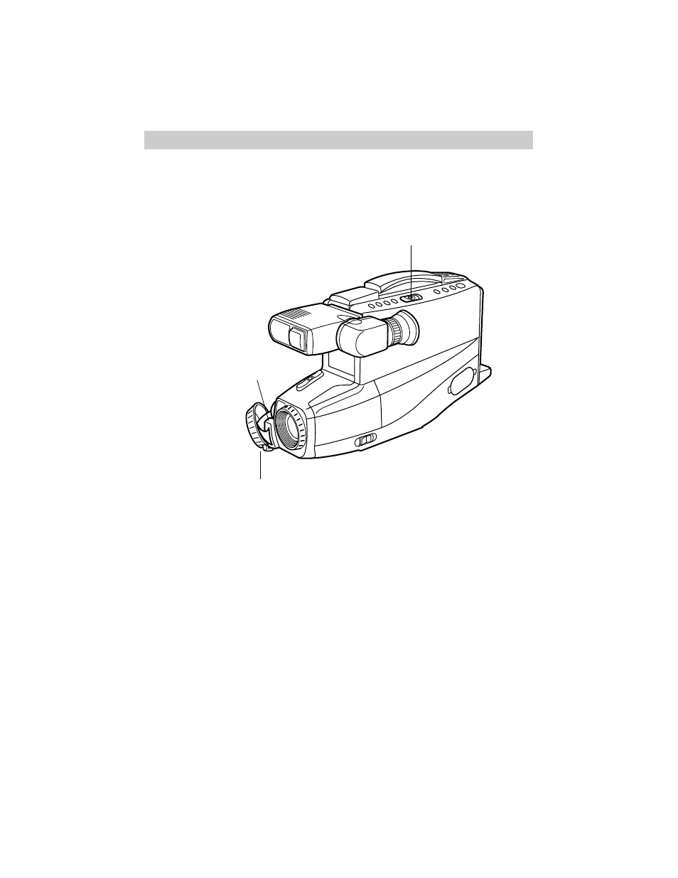 Remove lens cap and attach to handstrap, Turn on the camcorder, First-time operation | RCA CC432 User Manual | Page 7 / 64