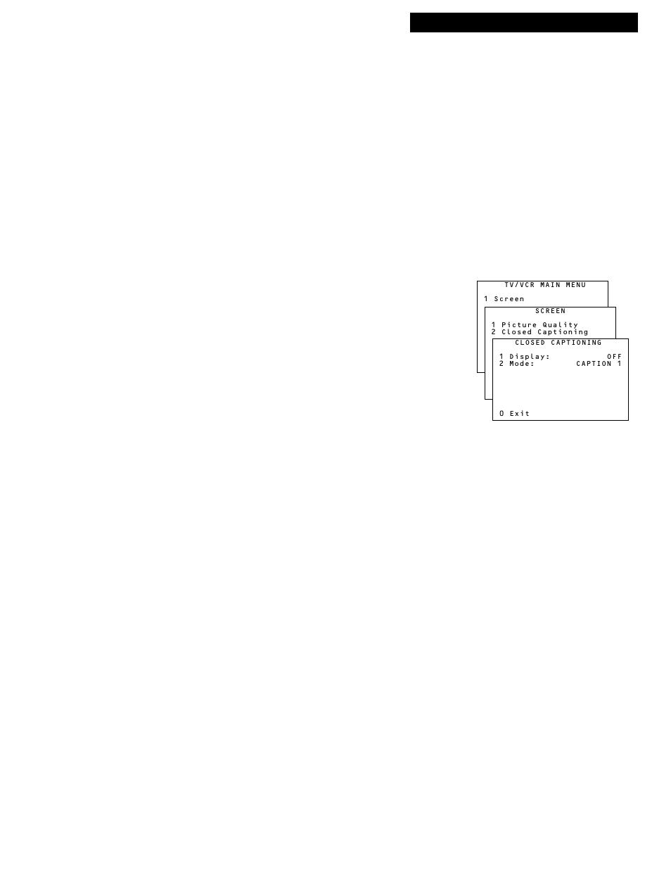 Using the tv/vcr features, 9tv/vcr features, Closed captioning | RCA 1539213A User Manual | Page 11 / 40