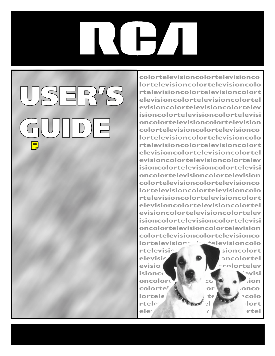 RCA E09344 User Manual | 20 pages