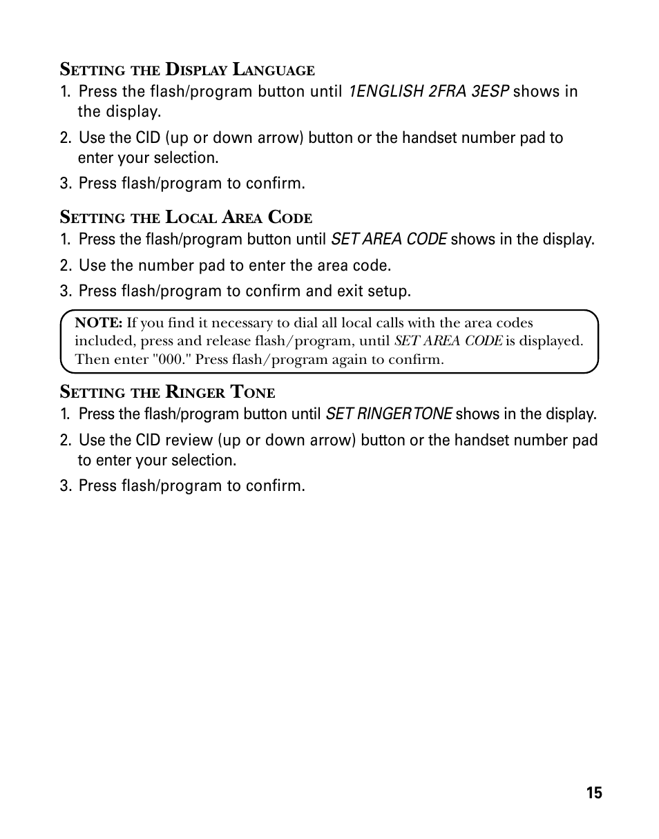 RCA 27993 User Manual | Page 15 / 38