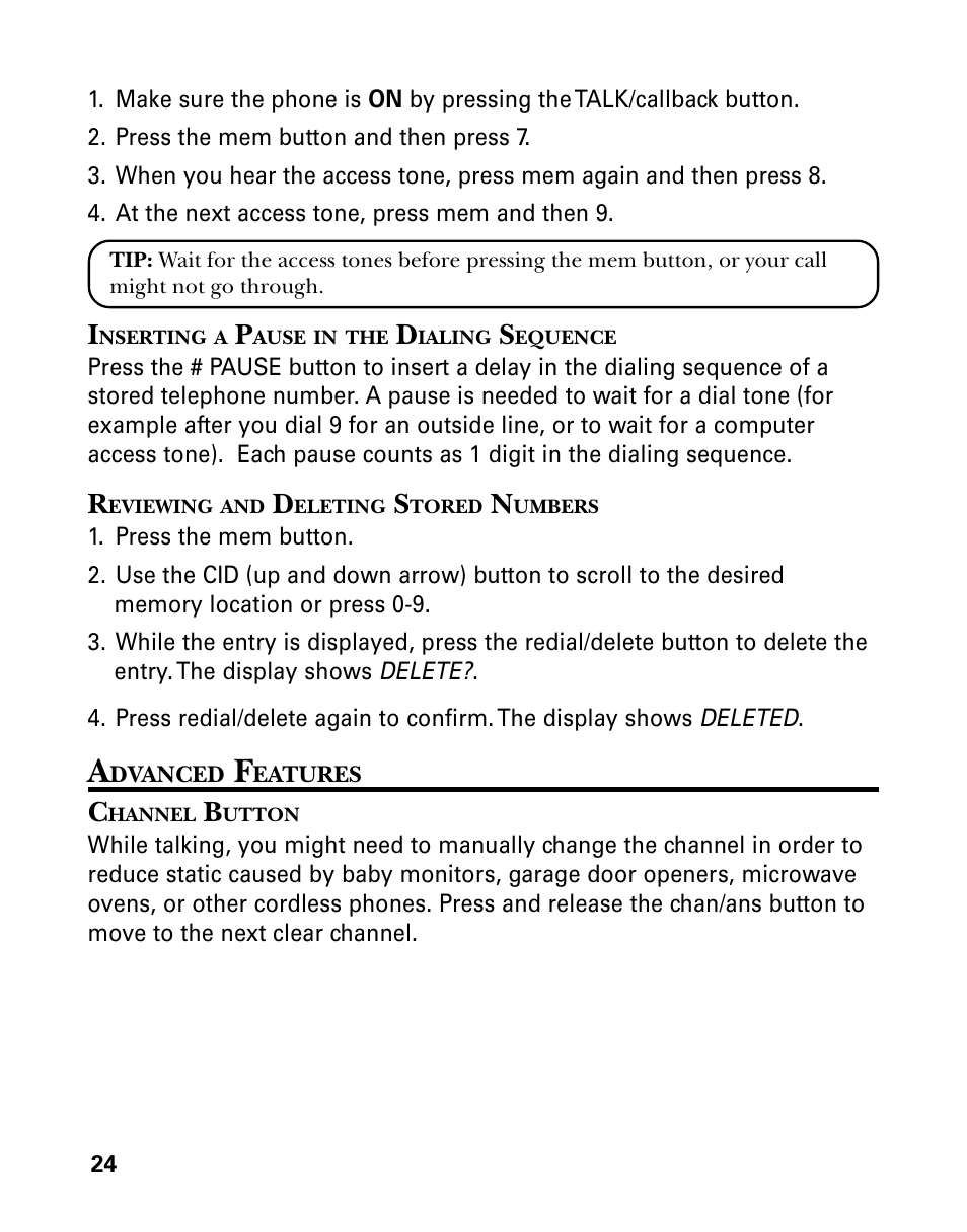 RCA 27993 User Manual | Page 24 / 38