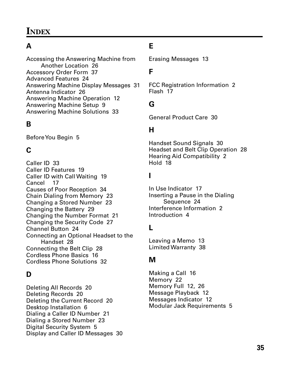 RCA 27993 User Manual | Page 35 / 38