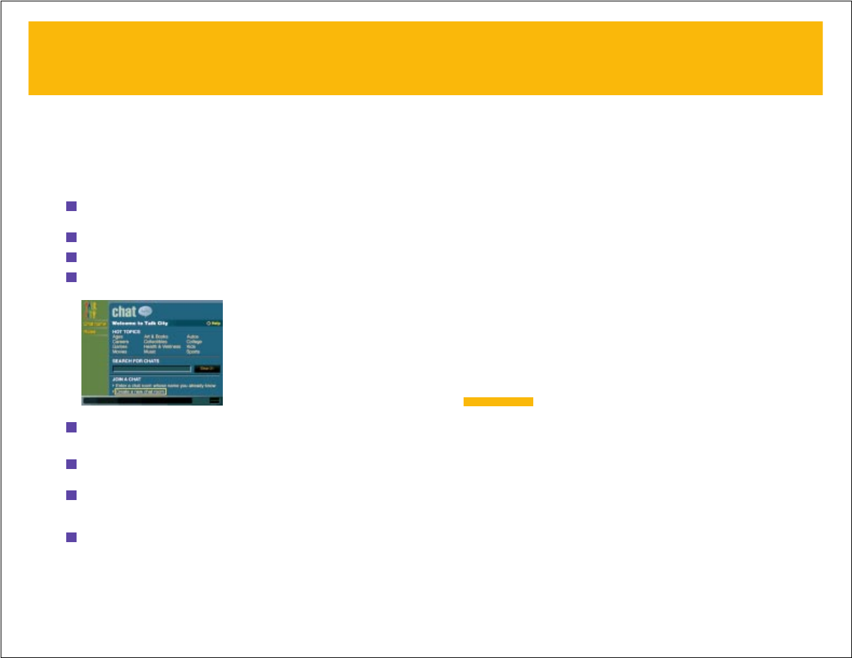 Creating a new chat room, Your account | RCA DIRECTTV Receiver with Ultimate TV Service 980-04038-800 User Manual | Page 49 / 55