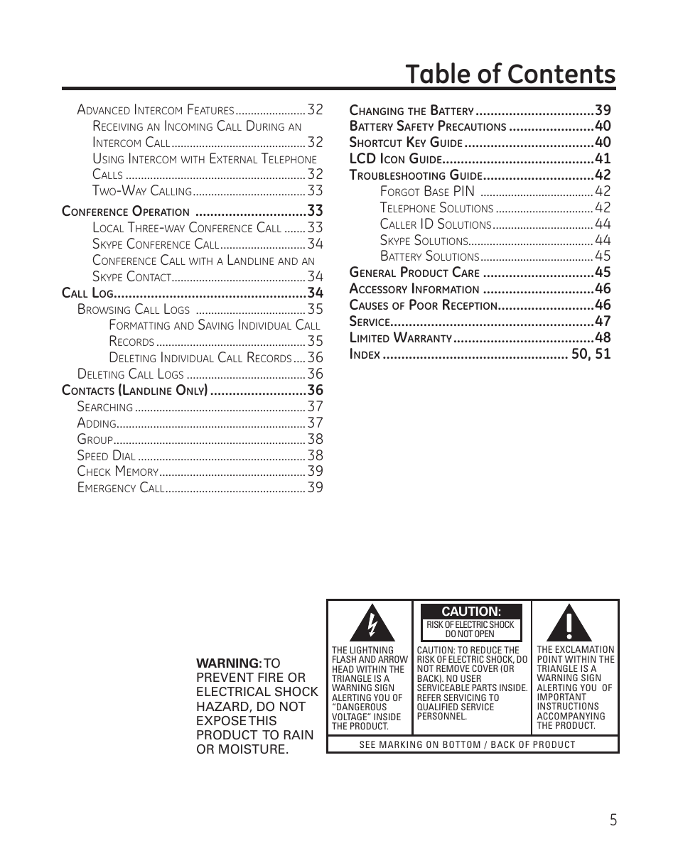 RCA 28300 User Manual | Page 5 / 52