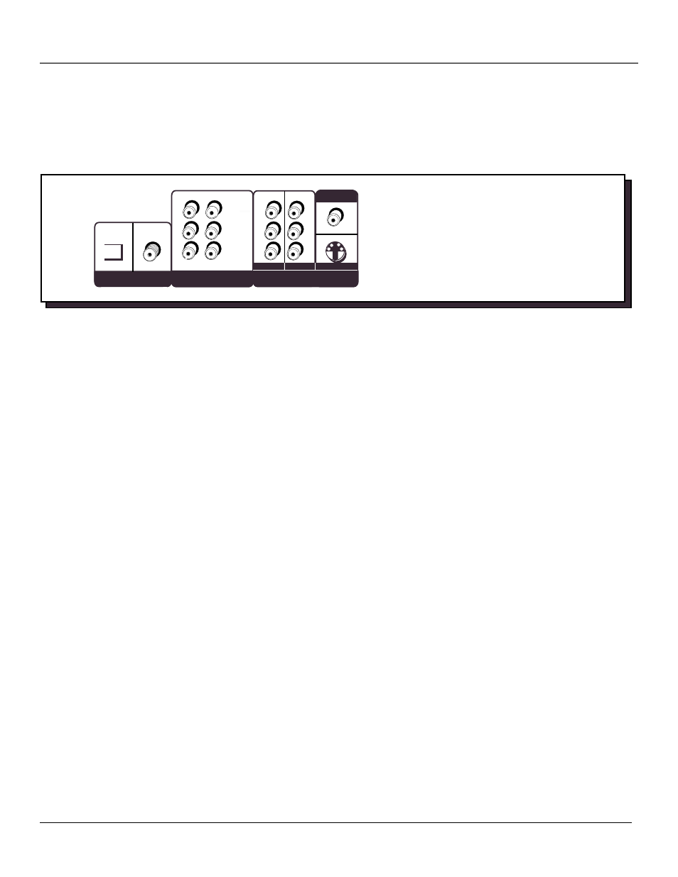 Connections & setup, The jacks on the back of the dvd player, Description of jacks (from left to right) | 16 chapter 1 | RCA RC6001P User Manual | Page 18 / 70