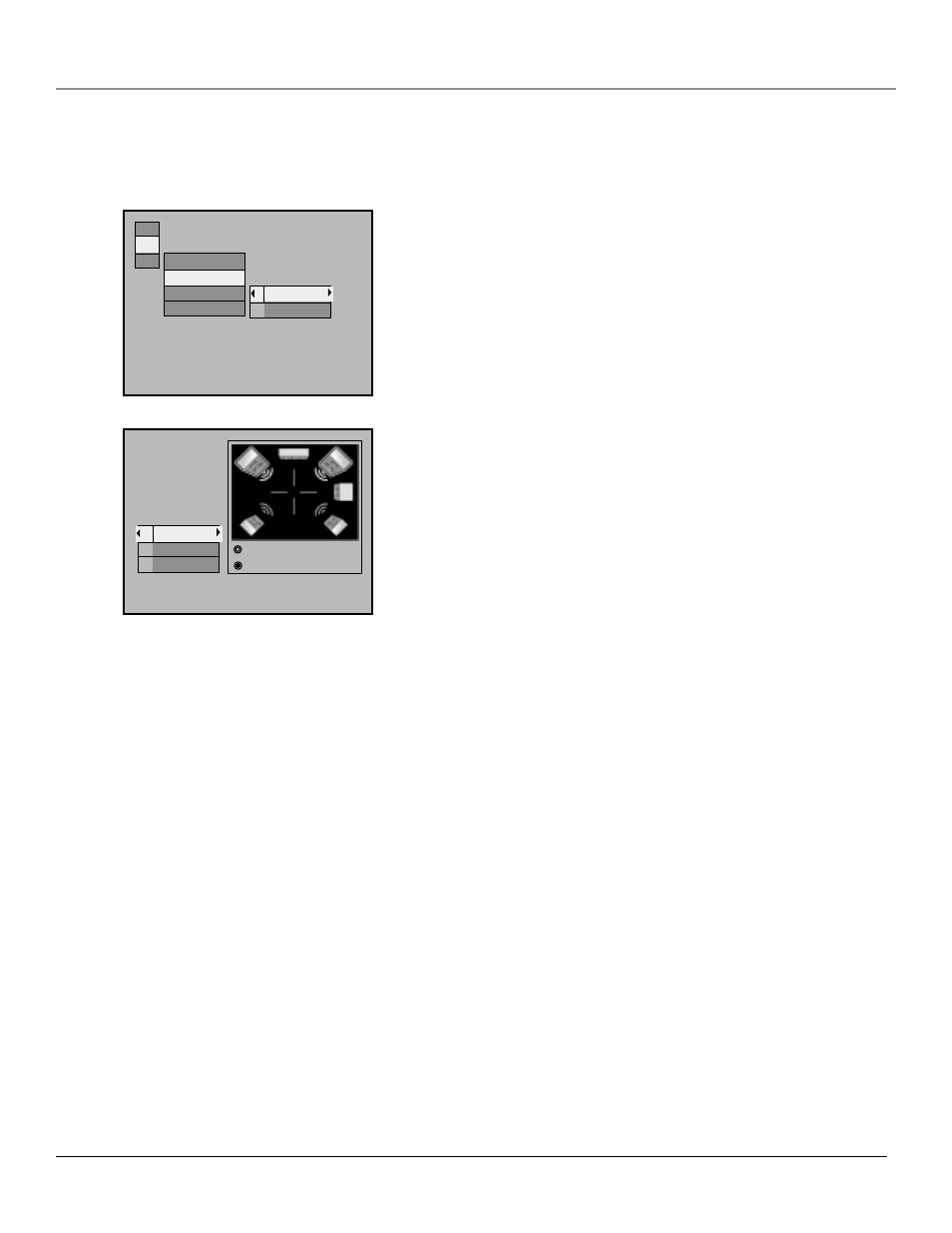 Using the dvd’s menu system, Selecting the speakers, 48 chapter 5 | RCA RC6001P User Manual | Page 50 / 70