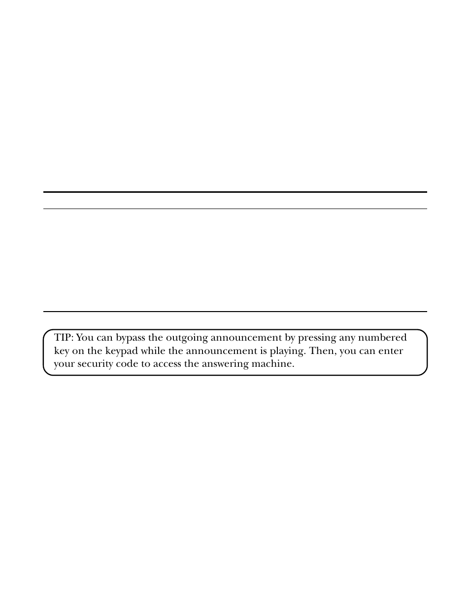 Accessing the answerer from another location, Ccessing, Nswerer | From, Nother, Ocation, Auses, Ervice | RCA 900 MHz User Manual | Page 32 / 96