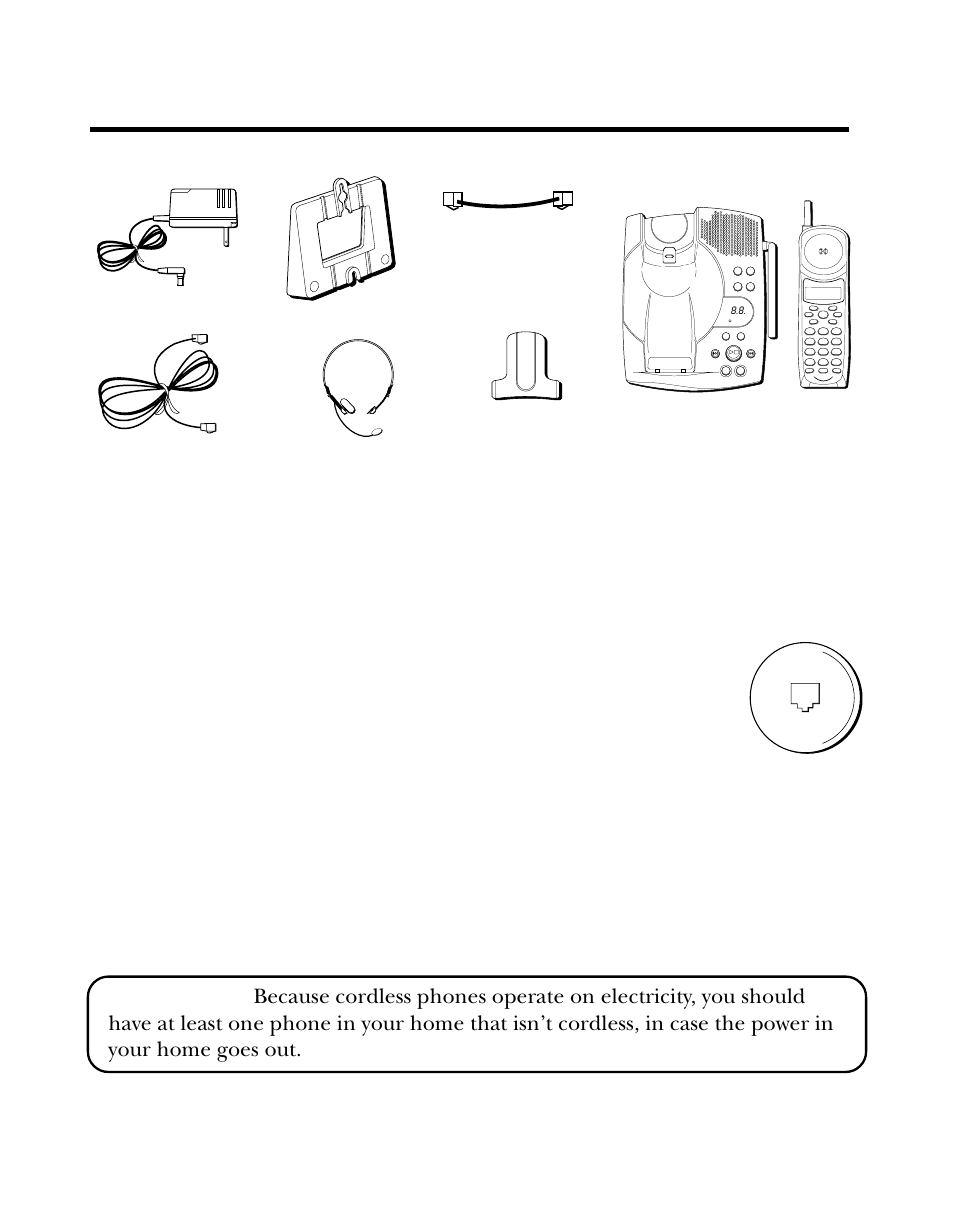 Before you begin, Modular jack requirements, Digital security system | Efore, Egin, Odular, Equirements, Igital, Ecurity, Ystem | RCA 900 MHz User Manual | Page 5 / 96