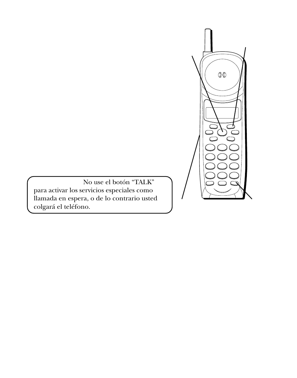 Para recibir una llamada, Botón de servicios especiales o centello (“flash”), Volume | Botón enmudecedor (“mute”), Ecibir, Lamada, Otón, Ervicios, Speciales, Entello | RCA 900 MHz User Manual | Page 62 / 96