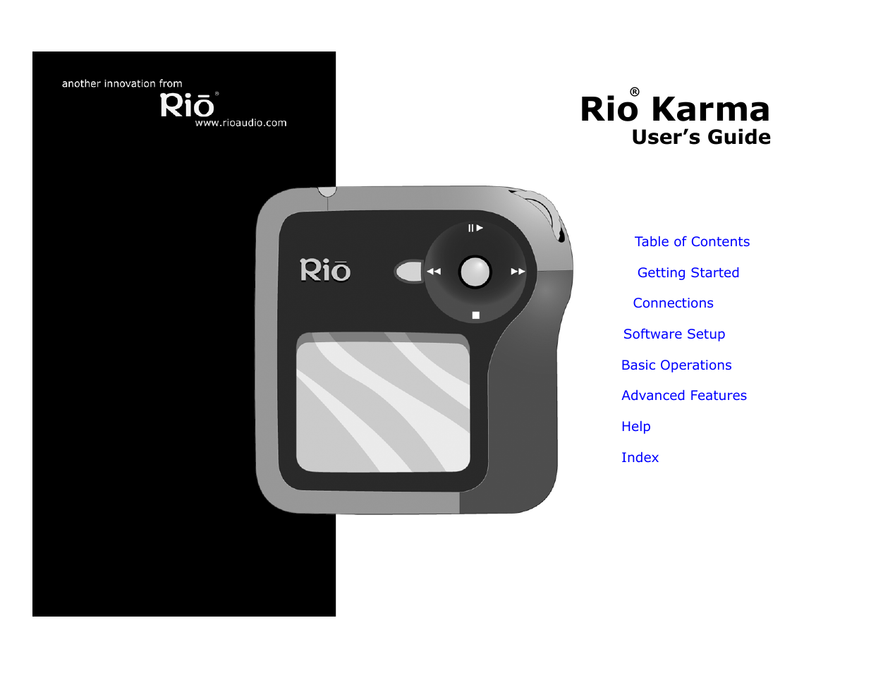 RCA Rio Karma User Manual | 75 pages