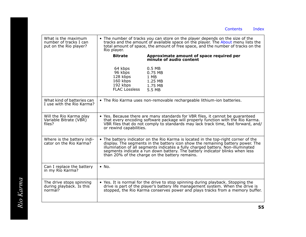 Rio karma | RCA Rio Karma User Manual | Page 59 / 75