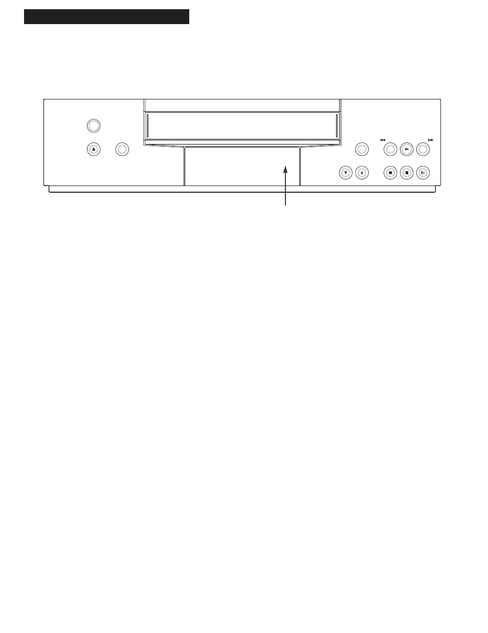 Location of controls, 22 references, Front panel | RCA VR336 User Manual | Page 24 / 32