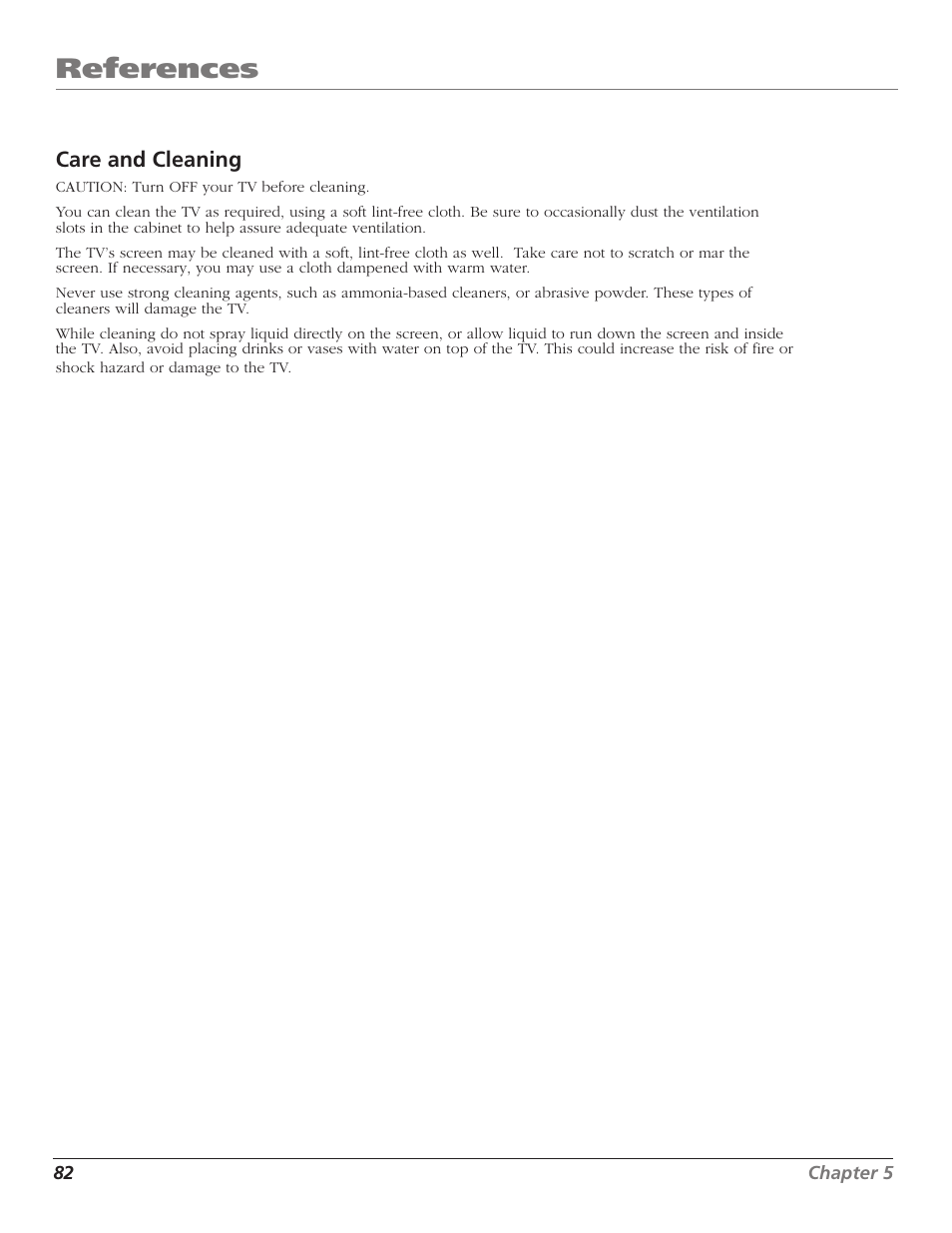 References | RCA HD65W40 User Manual | Page 84 / 96
