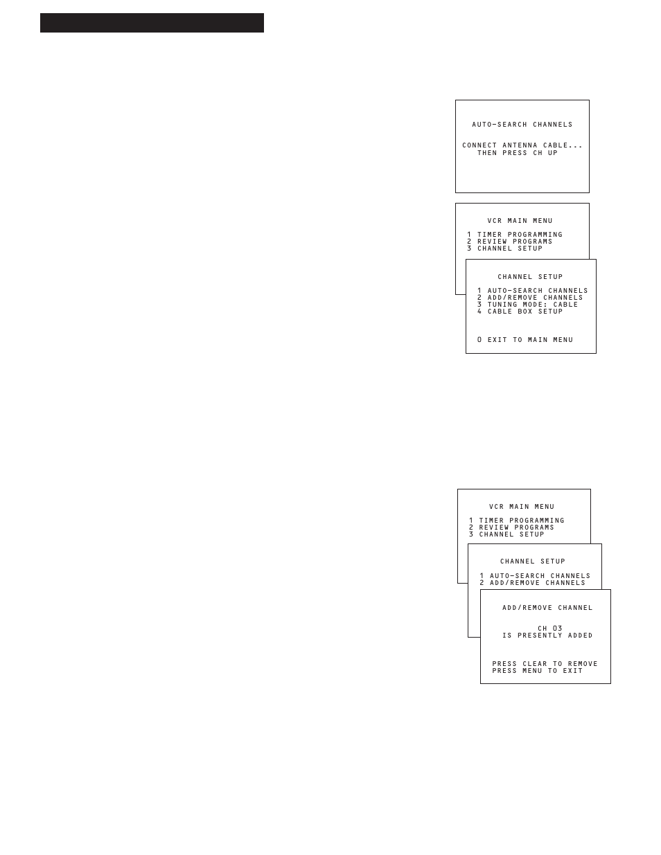 Startup, Setting up the vcr | RCA VR602HF User Manual | Page 11 / 36