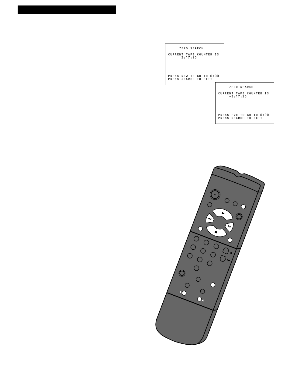 Using the playback features, Zero search, Commercial scan (search button) | Slow motion, Playing a tape | RCA VR602HF User Manual | Page 19 / 36