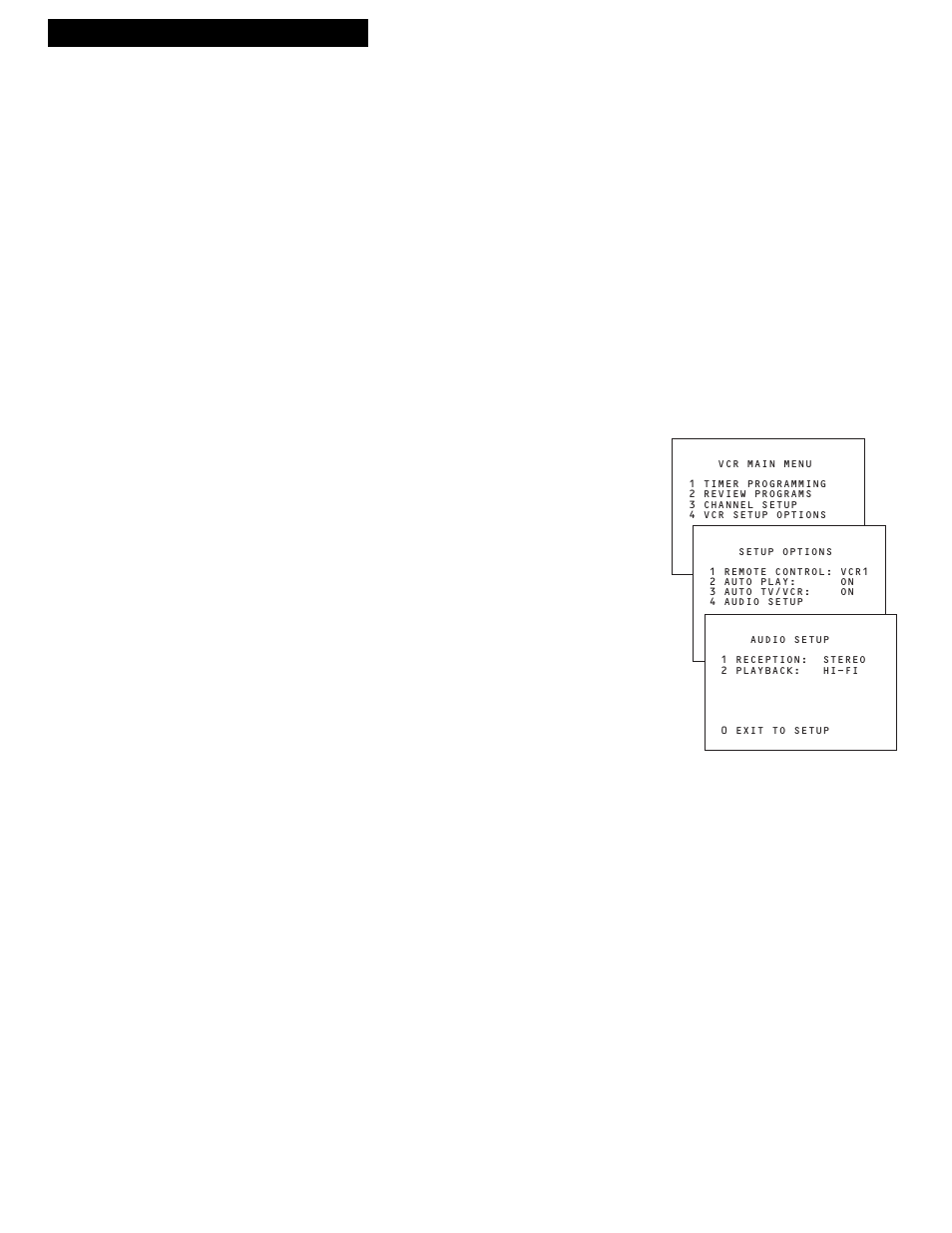 Stereo broadcast tv or sap (second audio program) | RCA VR602HF User Manual | Page 24 / 36