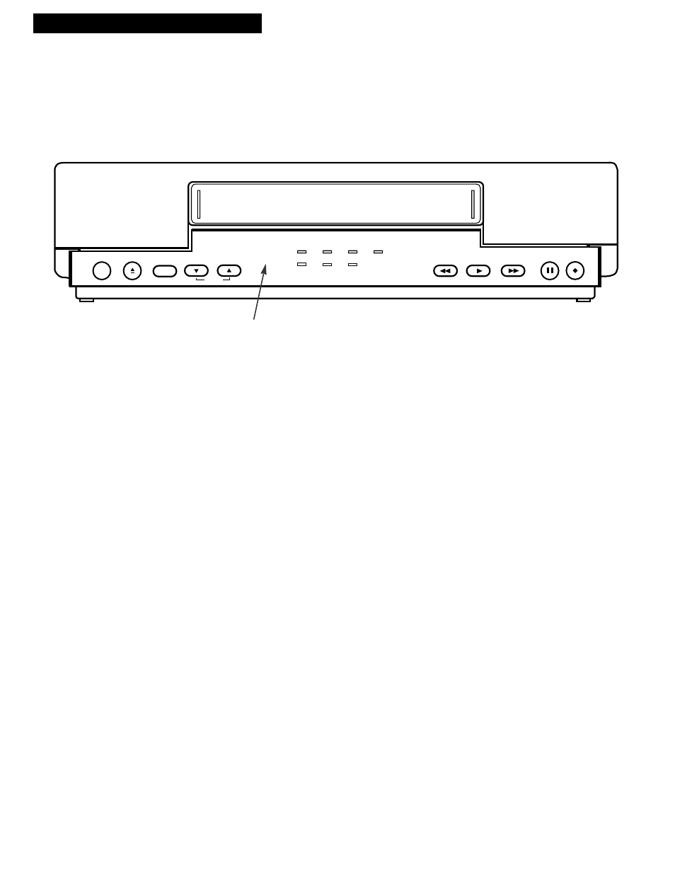 Location of controls, 28 references, Front panel | RCA VR602HF User Manual | Page 30 / 36