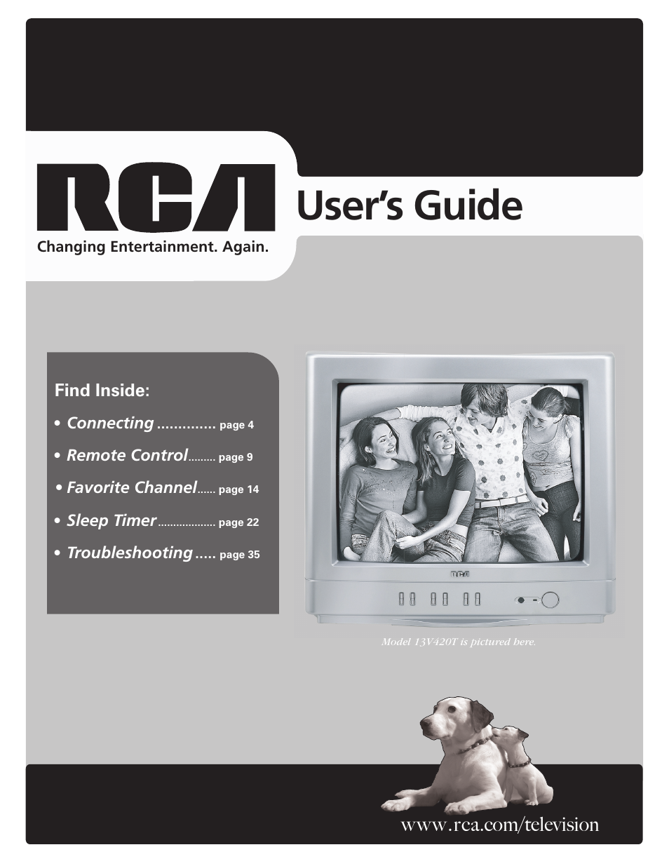 RCA 24V511T User Manual | 40 pages