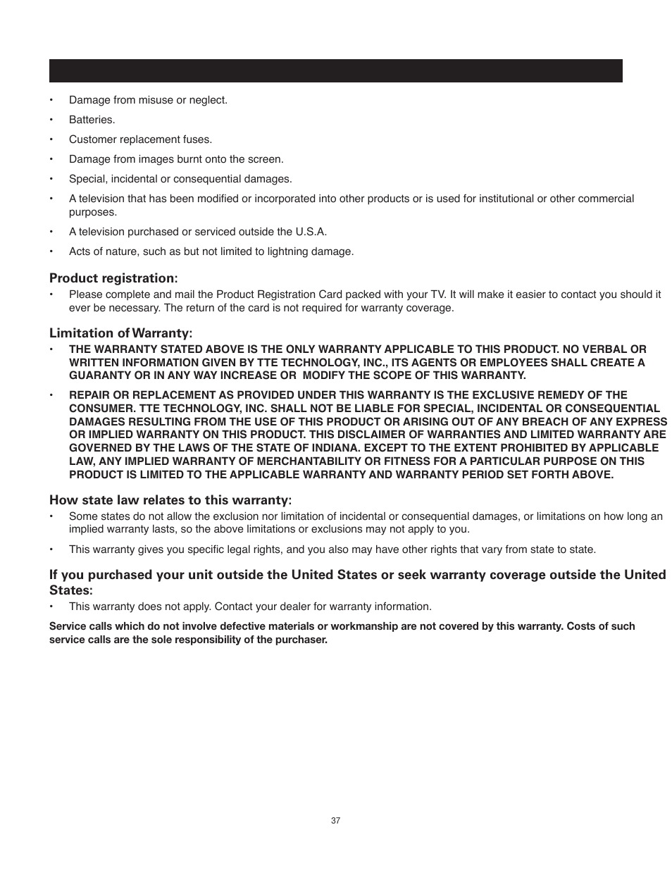 RCA 24V511T User Manual | Page 38 / 40