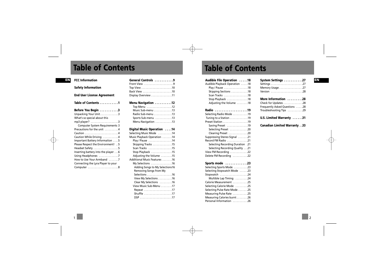 RCA RD2215 User Manual | Page 7 / 23