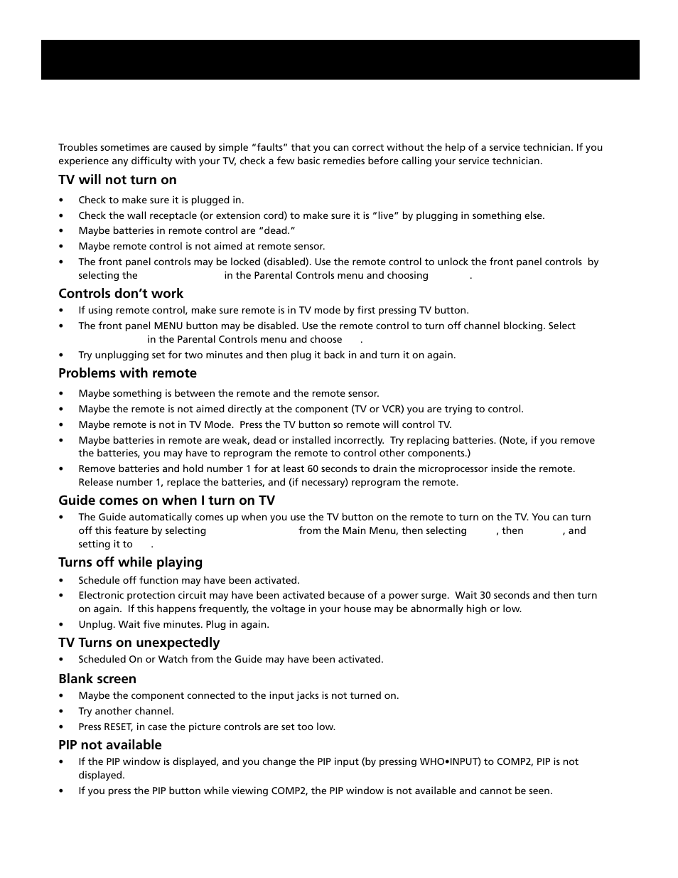 Troubleshooting, Reference, 54 troubleshooting | RCA Home Theatre P56926 User Manual | Page 56 / 64