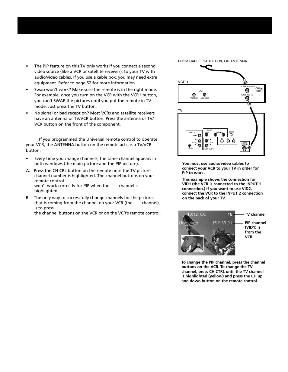 Pip troubleshooting, Care and cleaning, Reference | RCA Home Theatre P56926 User Manual | Page 58 / 64