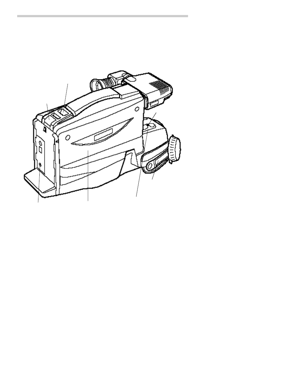 First-time operation, Review the camcorder’s operating controls | RCA CC437 User Manual | Page 11 / 72