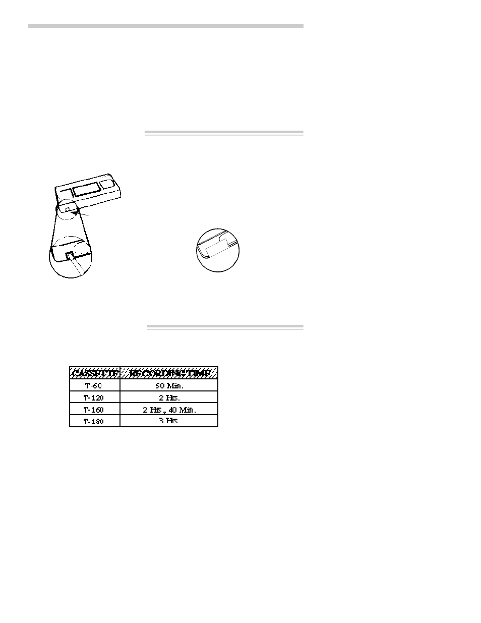 Video cassettes | RCA CC437 User Manual | Page 18 / 72