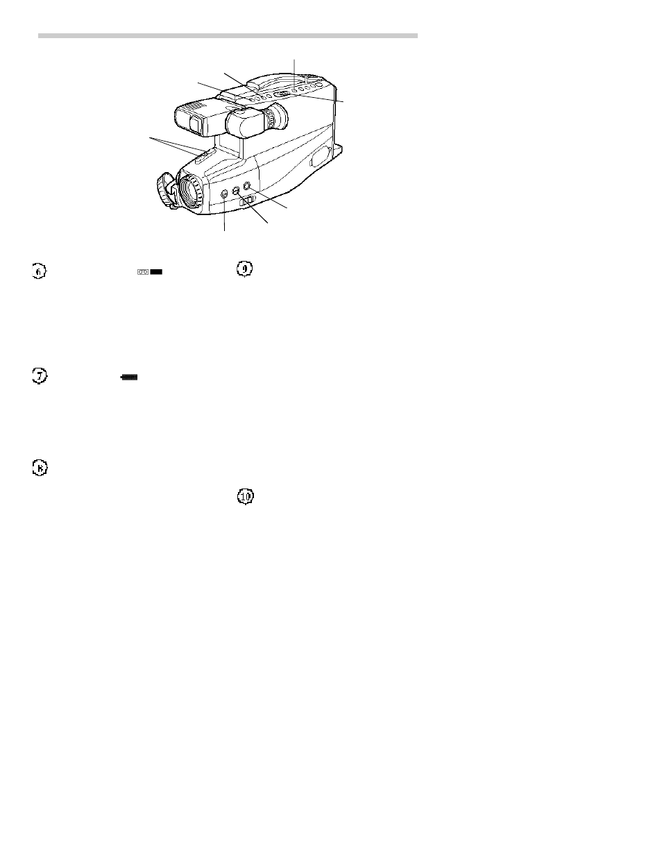 Displays in viewfinder | RCA CC437 User Manual | Page 27 / 72