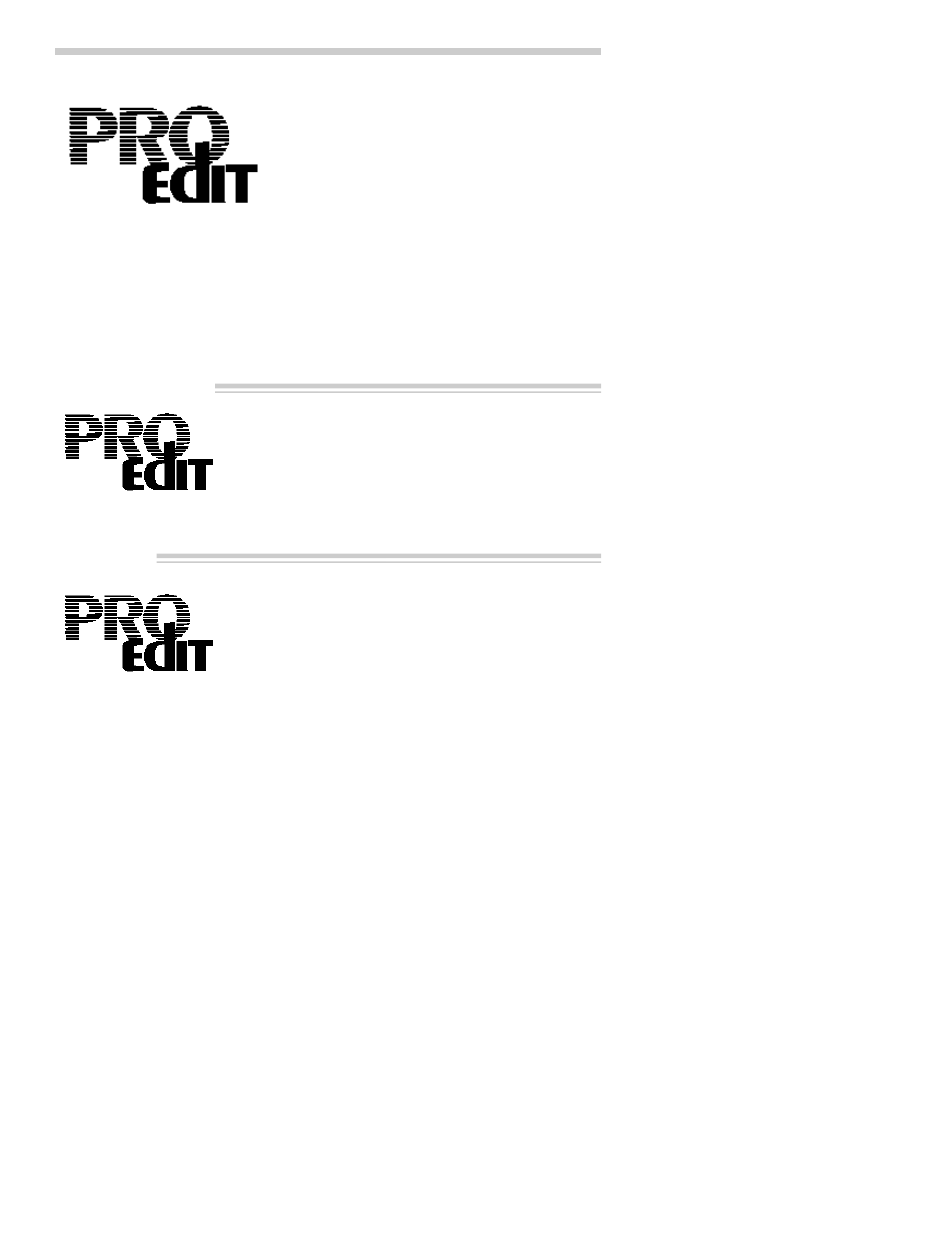 Proedit features | RCA CC437 User Manual | Page 35 / 72