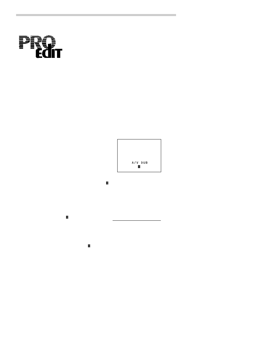 Proedit features | RCA CC437 User Manual | Page 39 / 72