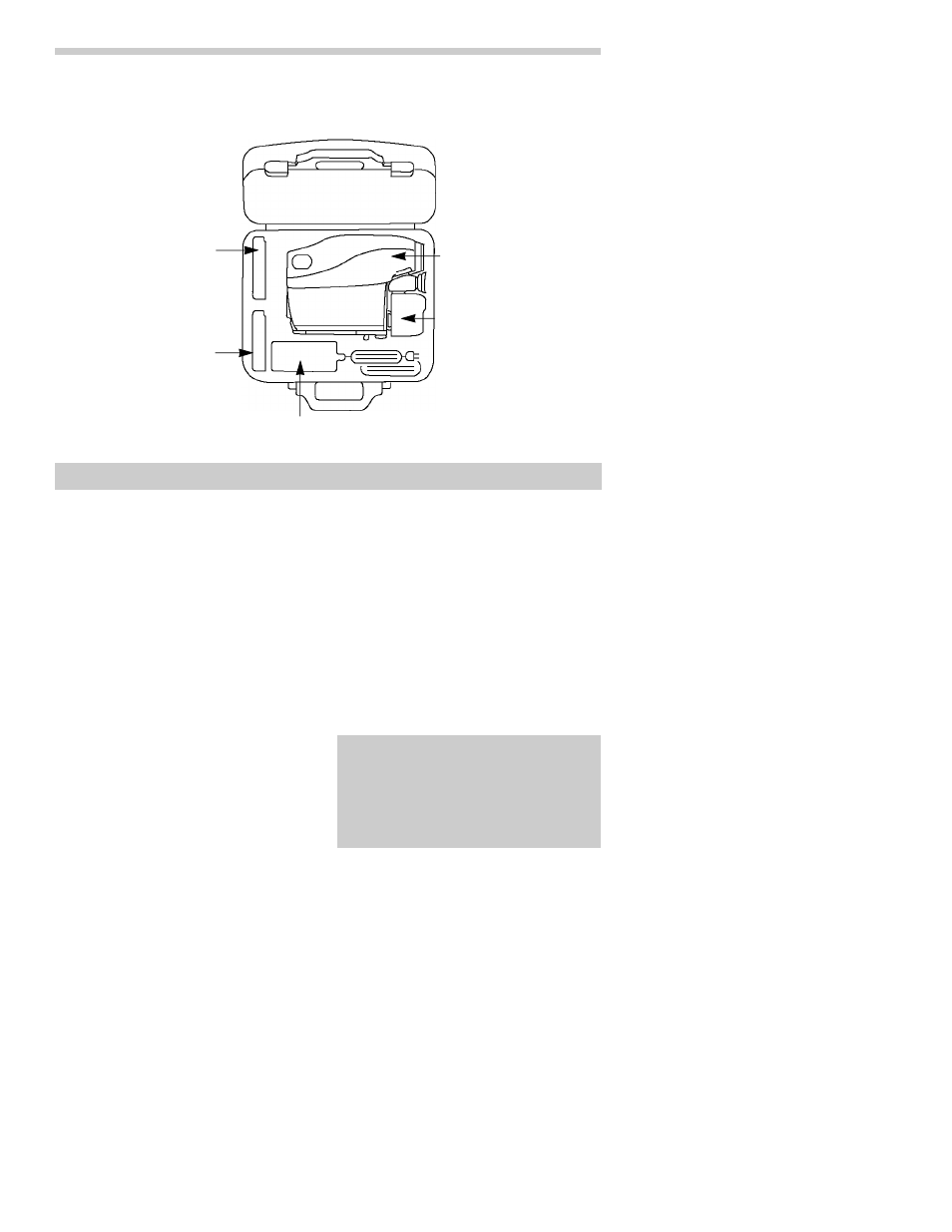 Information to user, Packing carrying case | RCA CC437 User Manual | Page 55 / 72