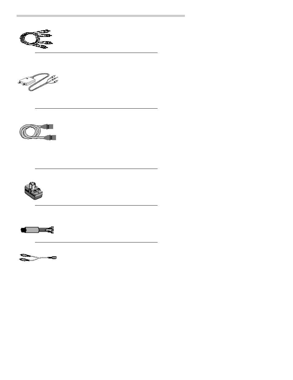 Optional accessories | RCA CC437 User Manual | Page 58 / 72