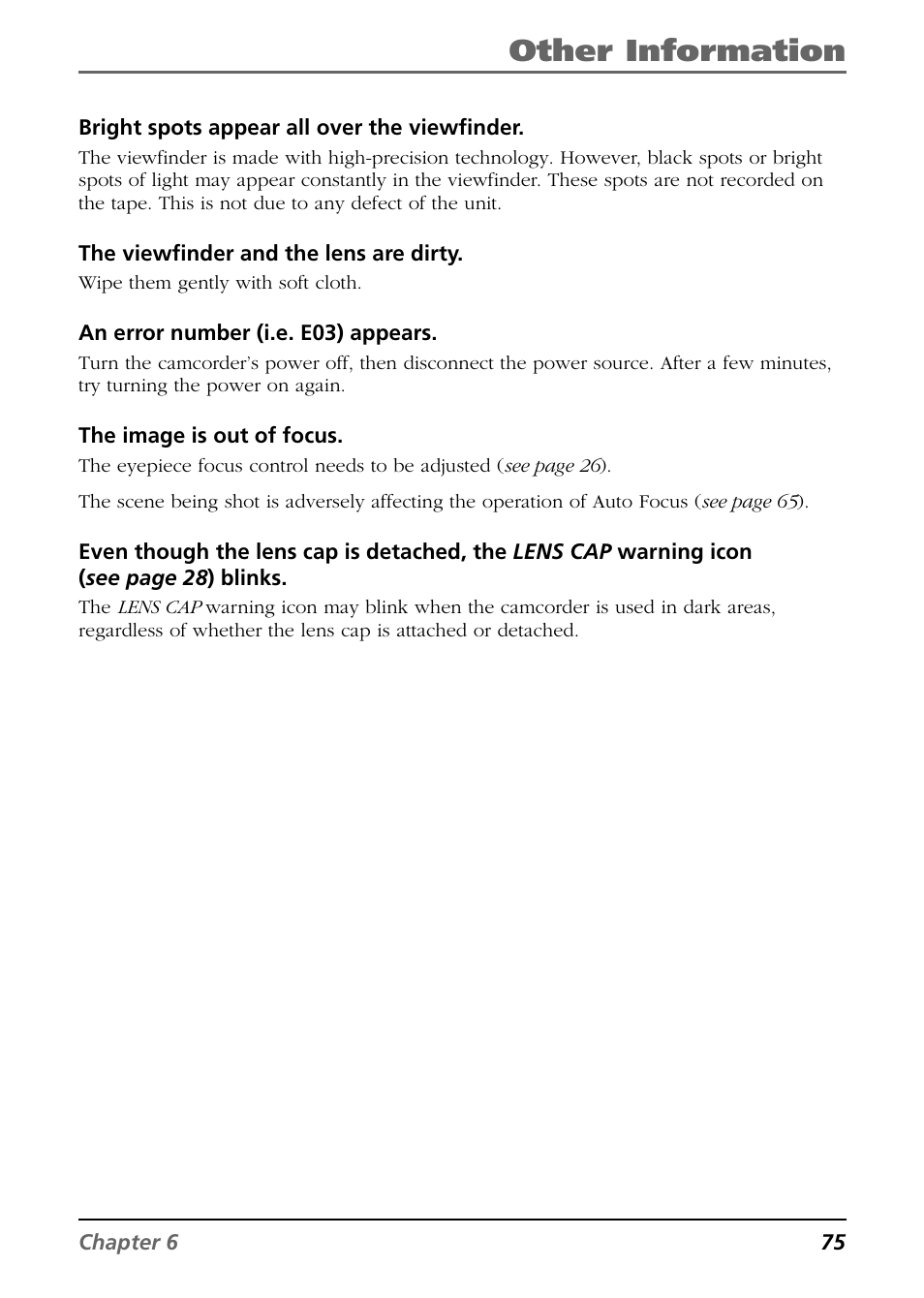 Other information | RCA CC6254 User Manual | Page 77 / 104