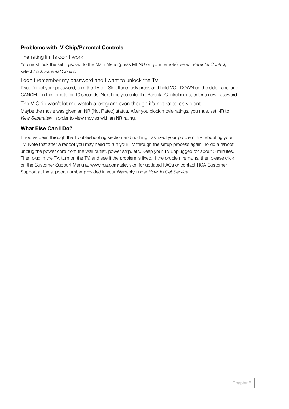 RCA L46FHD35 User Manual | Page 45 / 52