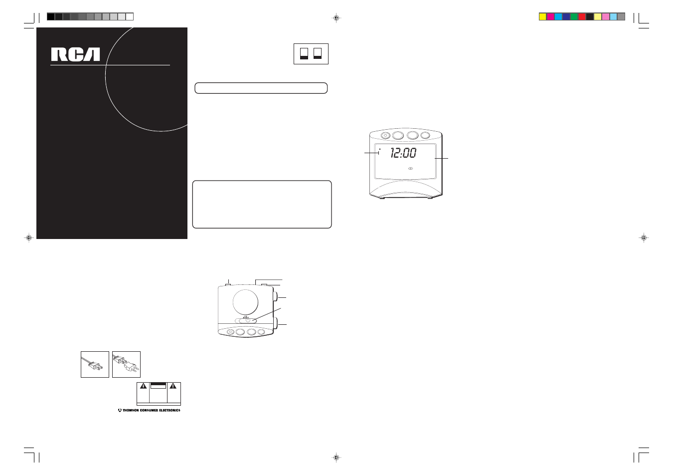 RCA RP4806 User Manual | 1 page