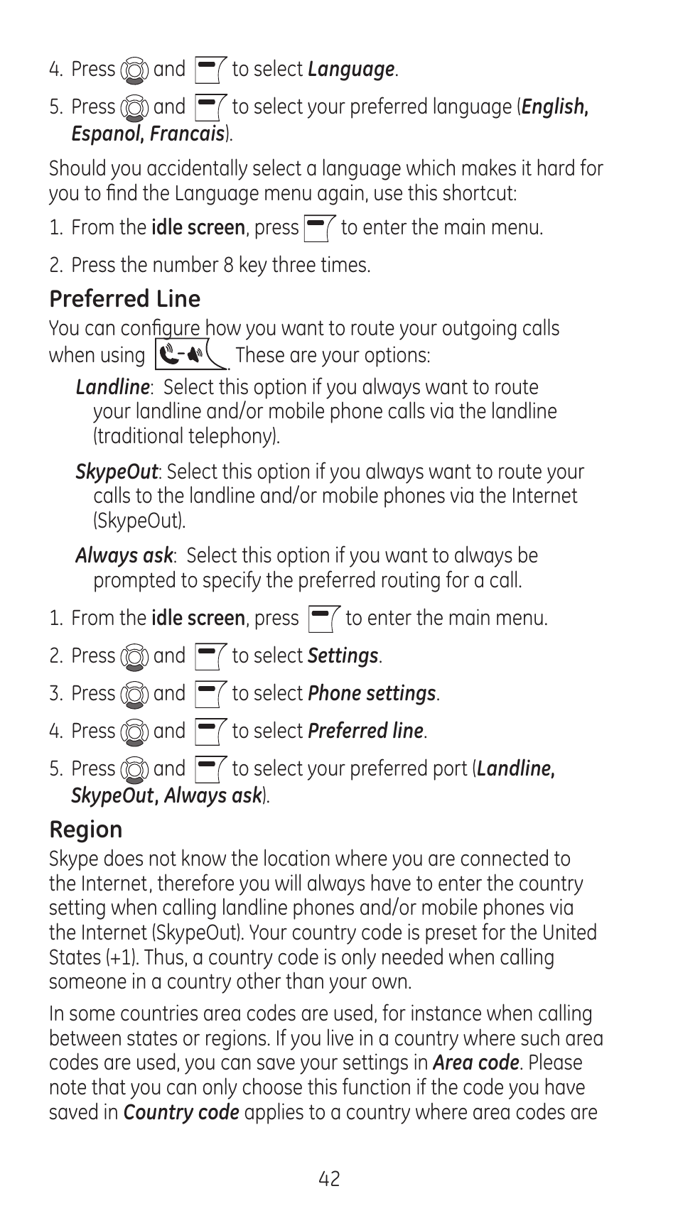 RCA 28310 User Manual | Page 42 / 58