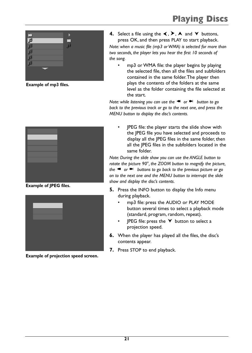 Playing discs | RCA DRC310N User Manual | Page 23 / 44
