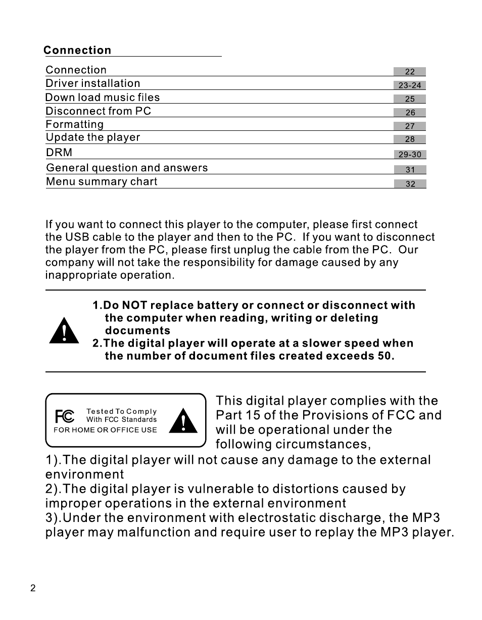 RCA B100512 User Manual | Page 3 / 33