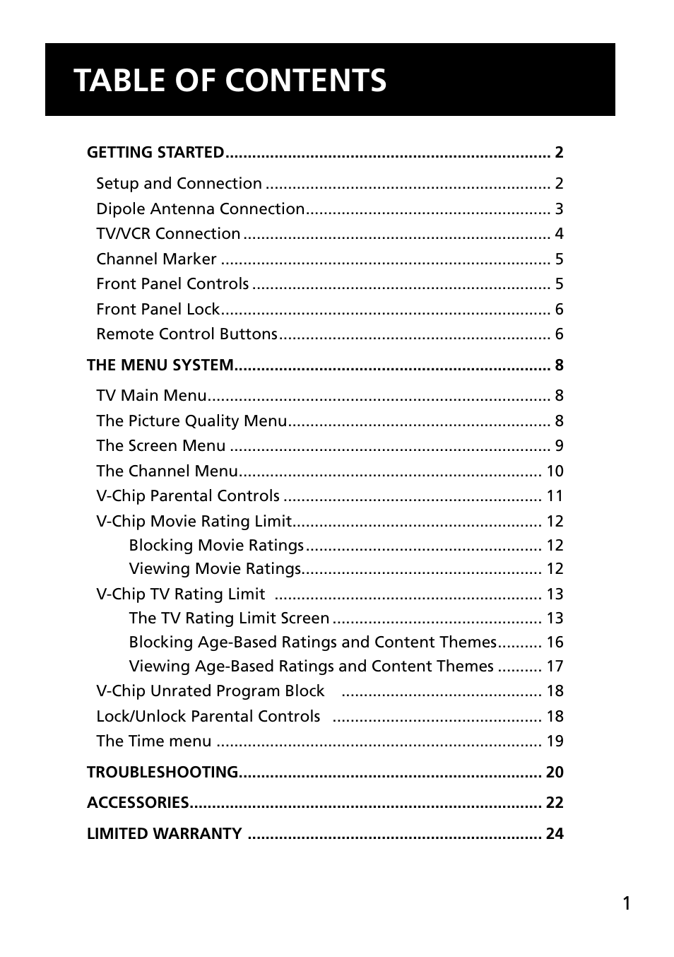 RCA E13344 User Manual | Page 3 / 28