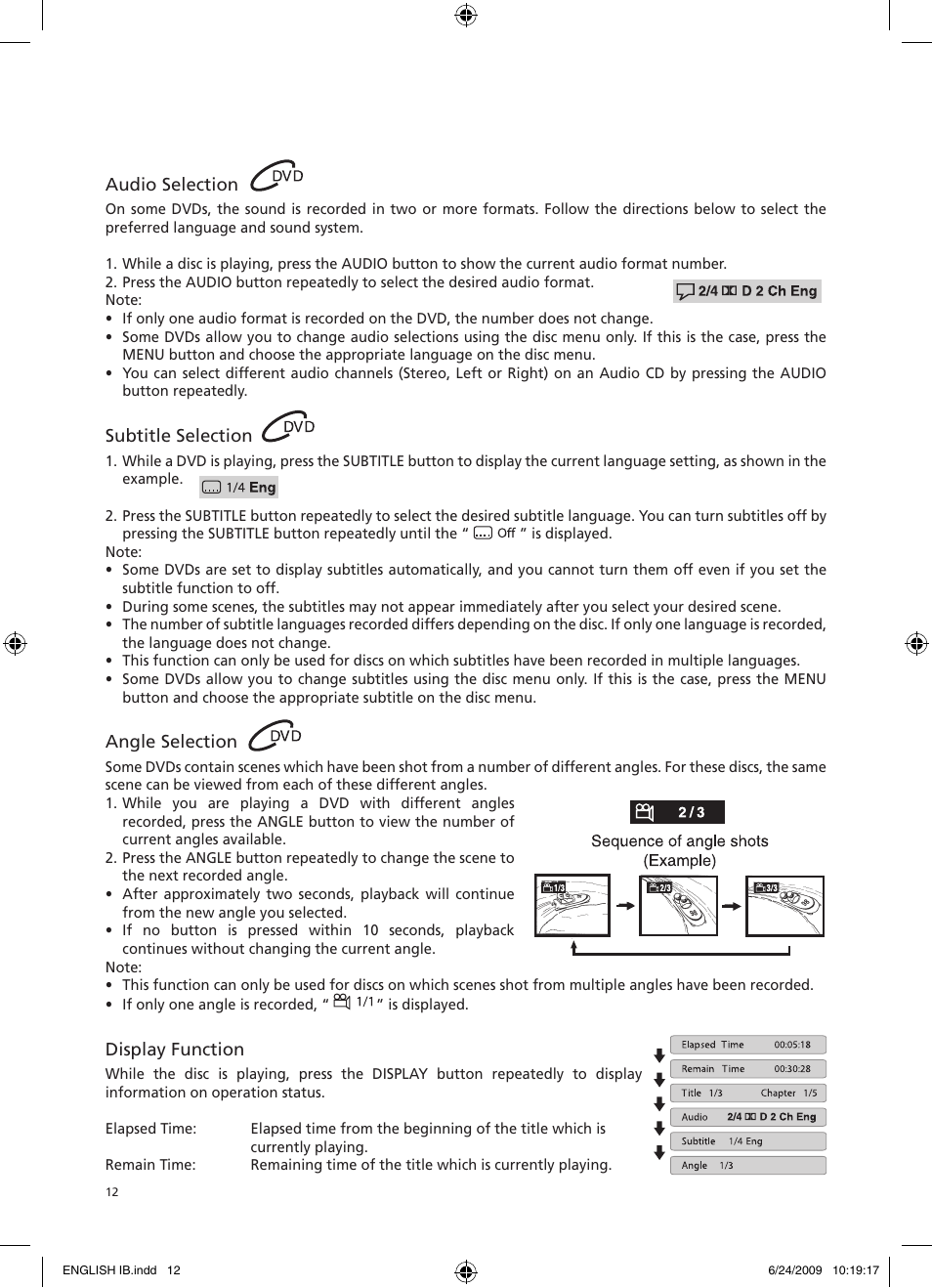 RCA DRC69705 User Manual | Page 16 / 28