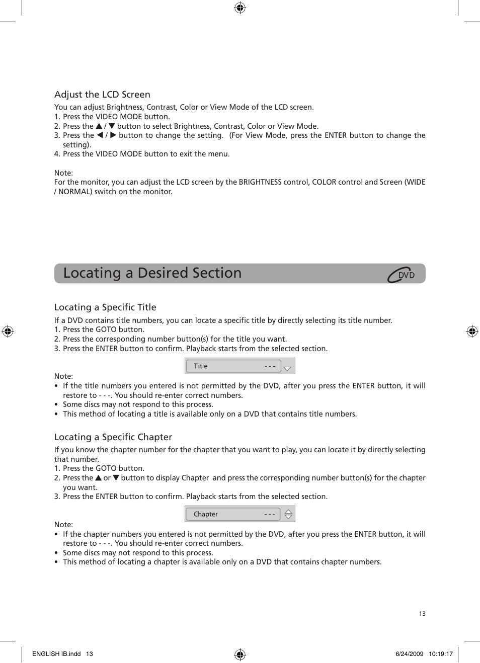 RCA DRC69705 User Manual | Page 17 / 28