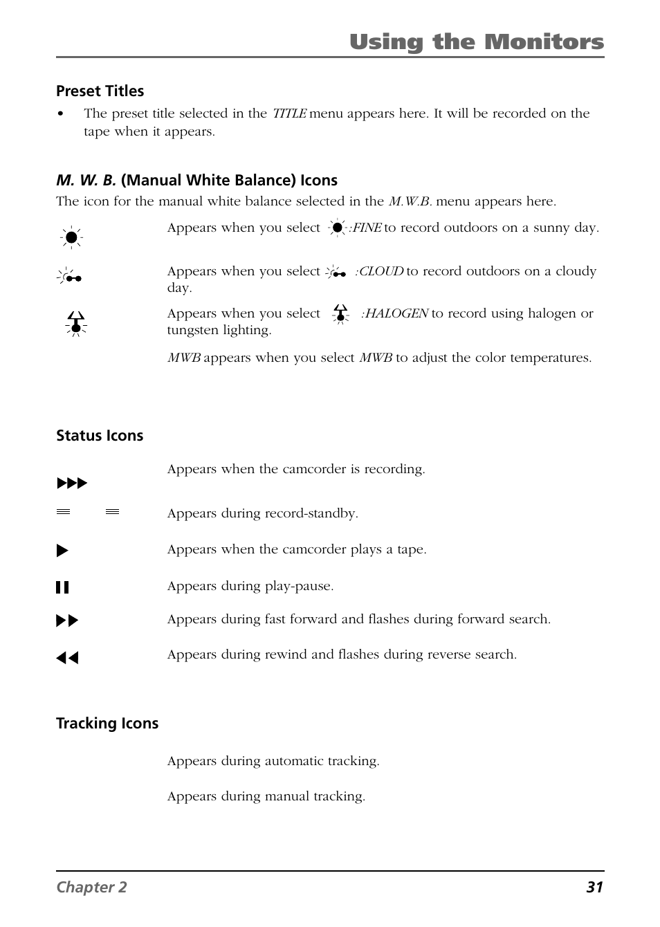 Using the monitors | RCA CC6364/CC6374 User Manual | Page 33 / 104