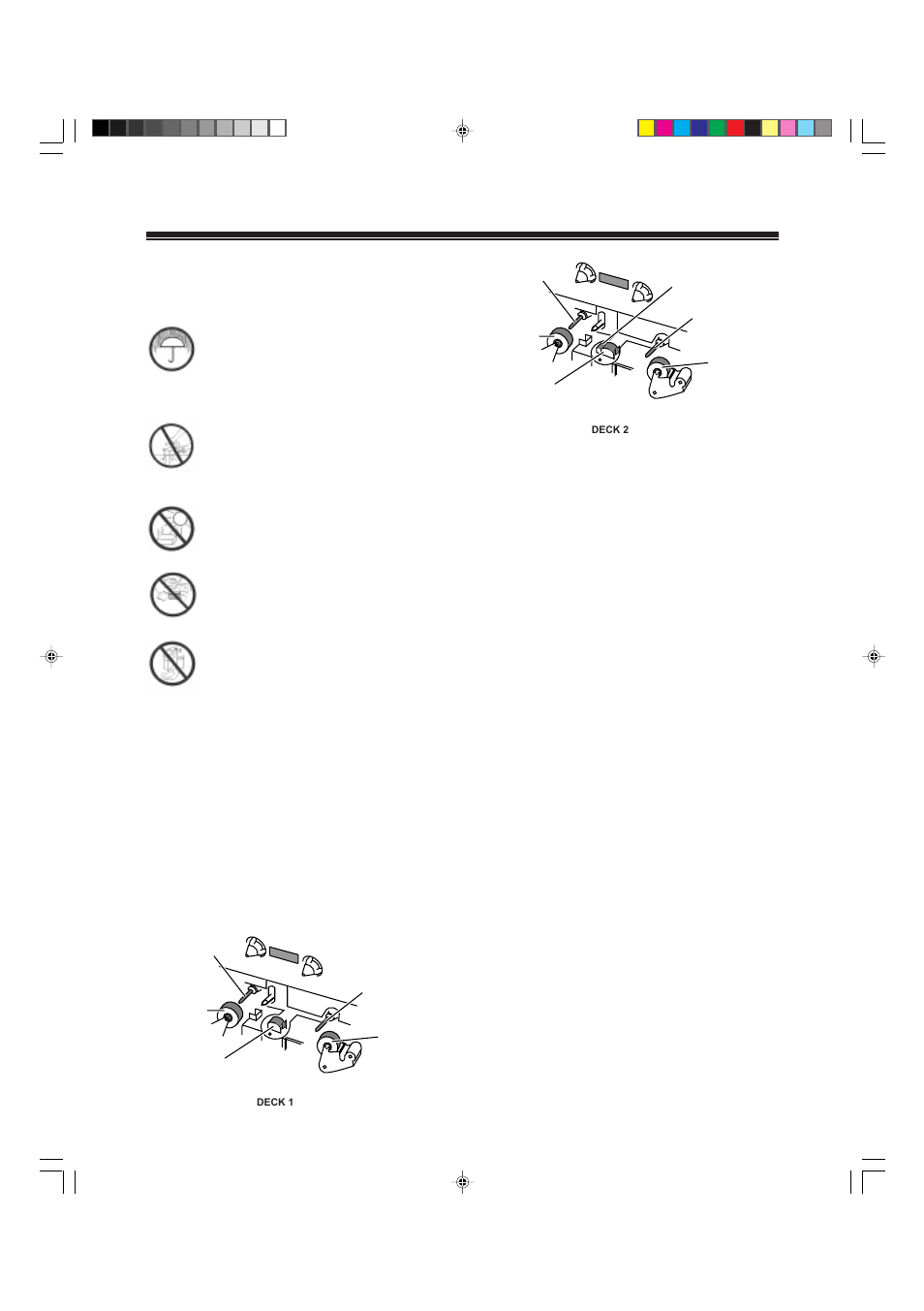 Care and maintenance, Cleaning the tape-handling parts | RCA SCT-560 User Manual | Page 14 / 20