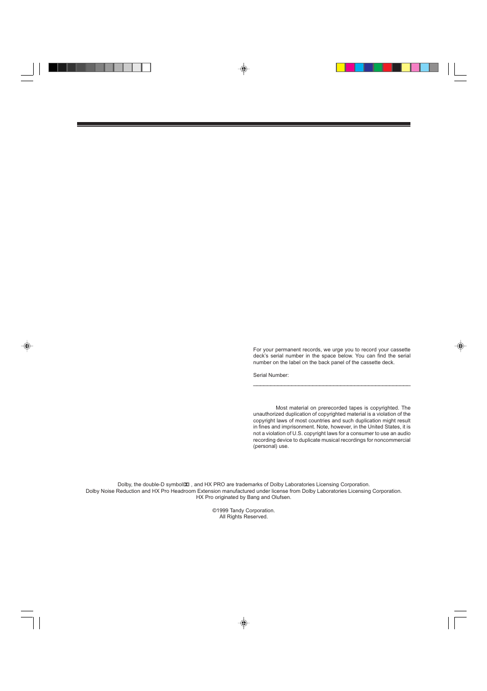 Features | RCA SCT-560 User Manual | Page 2 / 20