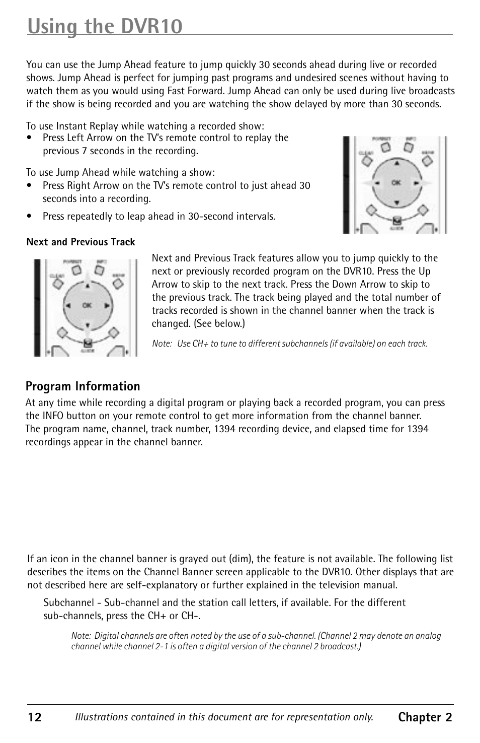 Using the dvr10 | RCA DVR10 User Manual | Page 14 / 20