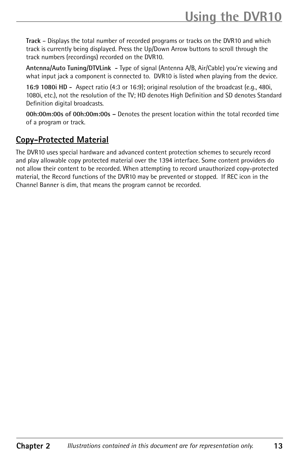 Using the dvr10 | RCA DVR10 User Manual | Page 15 / 20