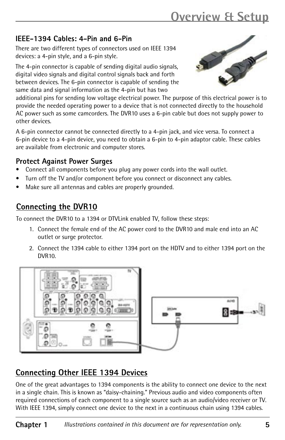 Overview & setup | RCA DVR10 User Manual | Page 7 / 20