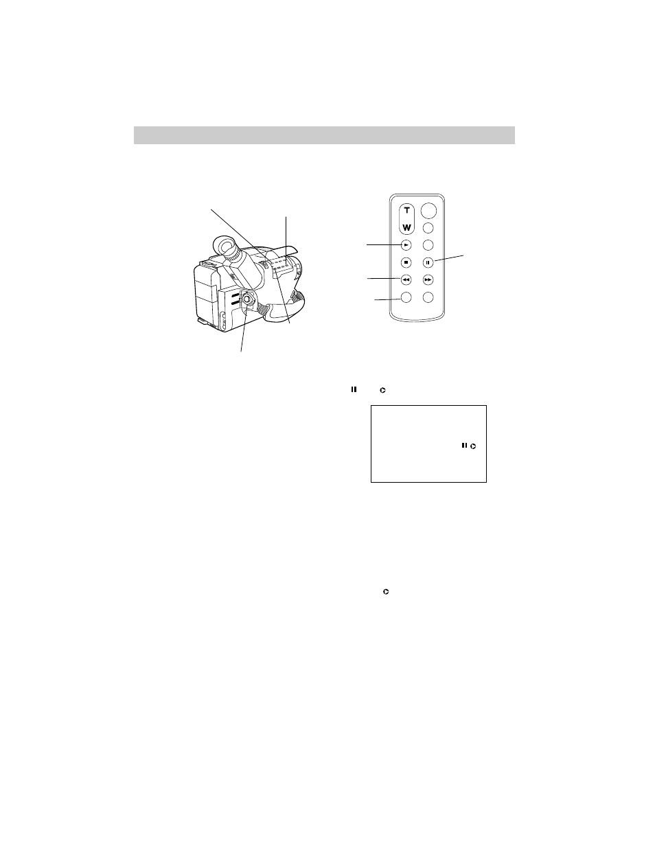 Edit insert (remote only), Recording, And appear in the viewfinder | RCA CC634 User Manual | Page 55 / 84