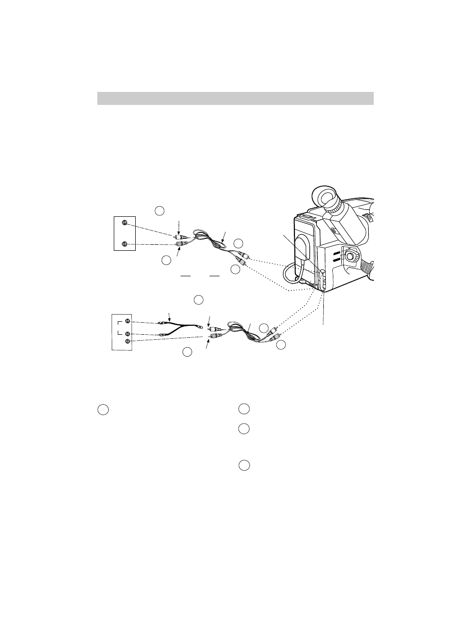 Playback on tv (or vcr) with audio/video in jacks, Playback, Installation | Continued on next page) | RCA CC634 User Manual | Page 62 / 84